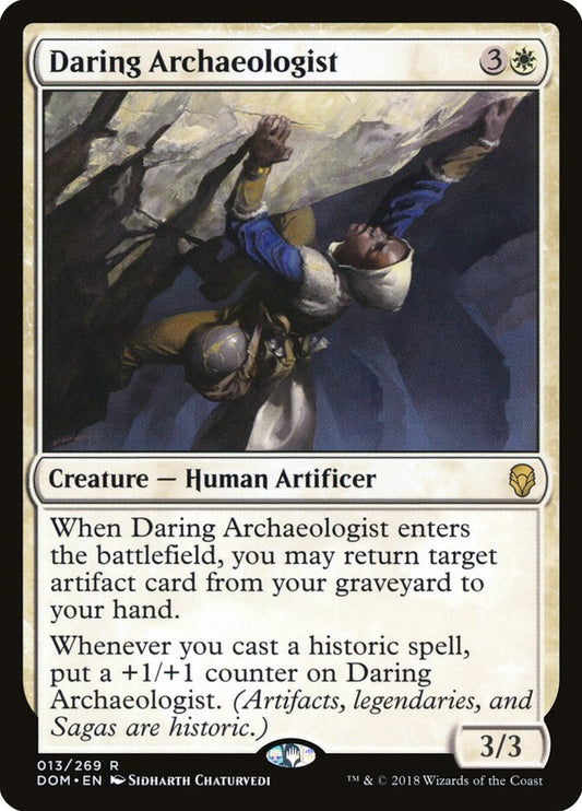 Daring Archaeologist - carta Magic The Gathering