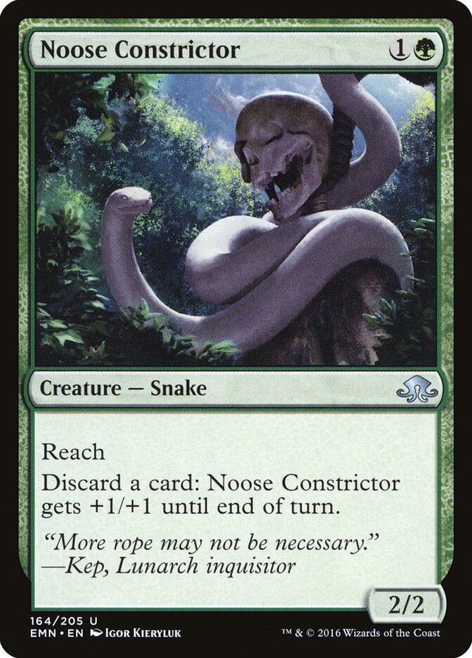 Noose Constrictor - carta Magic The Gathering