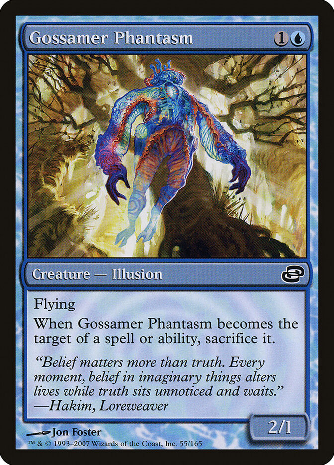 Gossamer Phantasm - carta Magic The Gathering