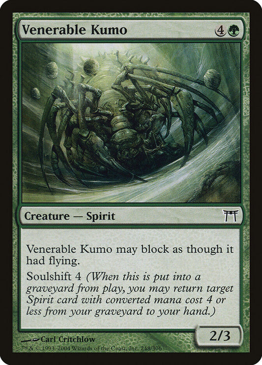 Venerable Kumo - carta Magic The Gathering