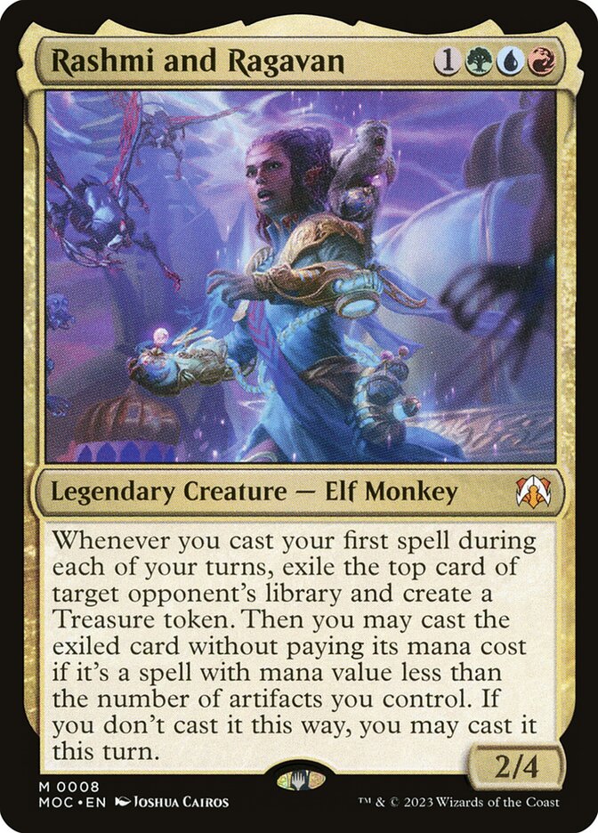 Rashmi and Ragavan - carta Magic The Gathering