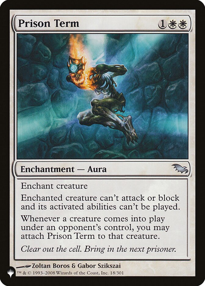 Prison Term - carta Magic The Gathering