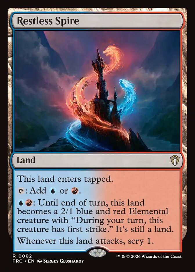 Restless Spire - carta Magic The Gathering