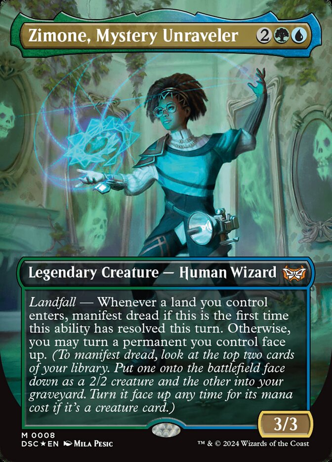 Zimone, Mystery Unraveler - DSC-008-F-FA-INV-LDG
