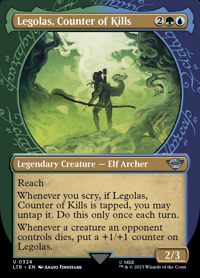 Legolas, Counter of Kills - carta Magic The Gathering