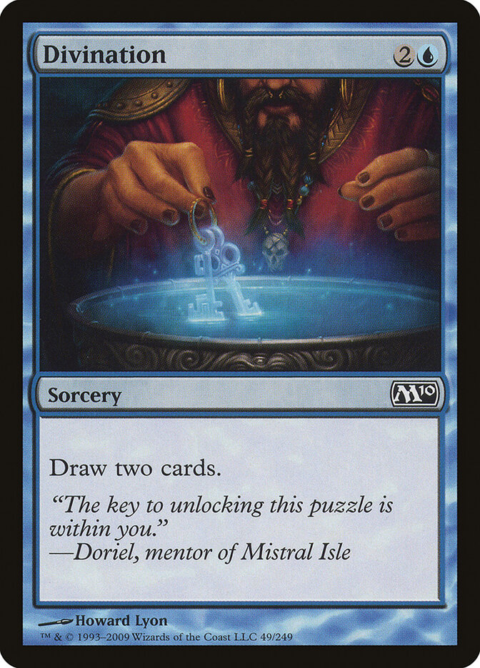 Divination - carta Magic The Gathering