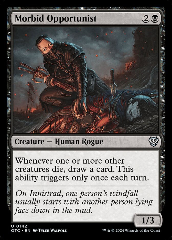 Morbid Opportunist - carta Magic The Gathering
