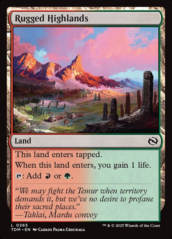 Rugged Highlands - TDM-265-NF-STD