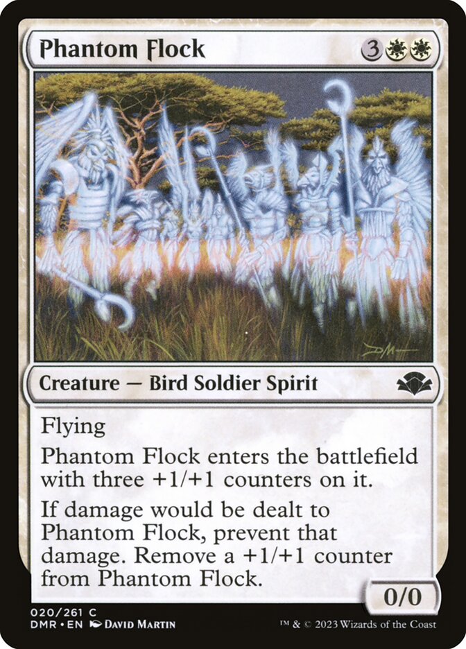 Phantom Flock - carta Magic The Gathering