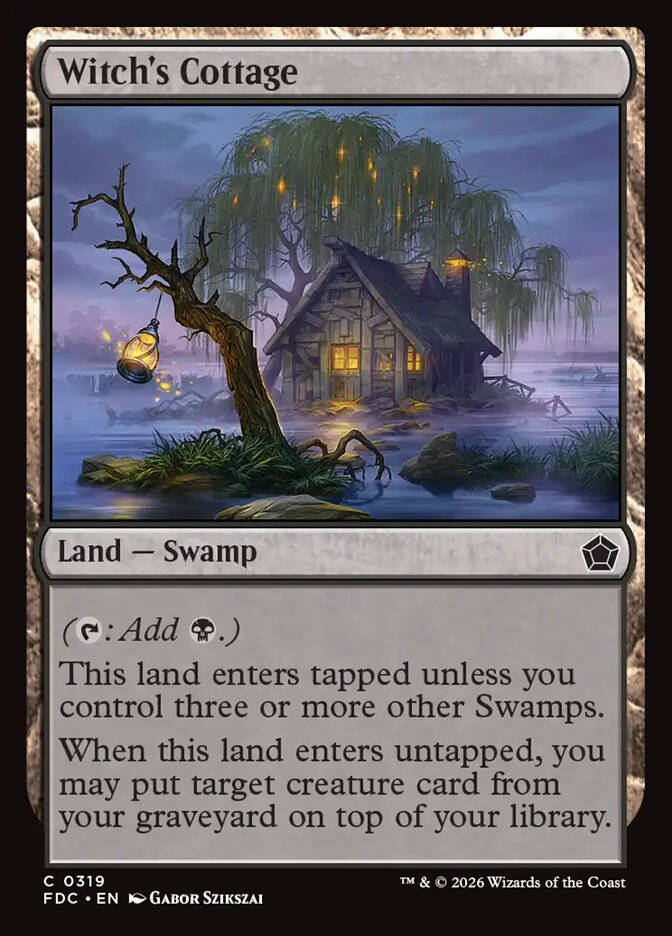 Witch's Cottage - carta Magic The Gathering