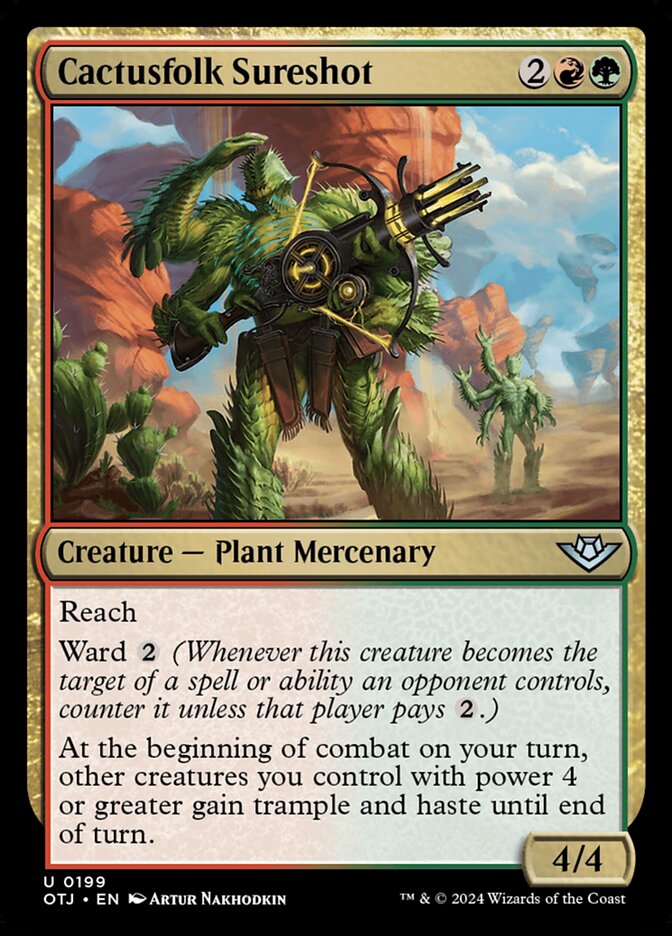 Cactusfolk Sureshot - carta Magic The Gathering