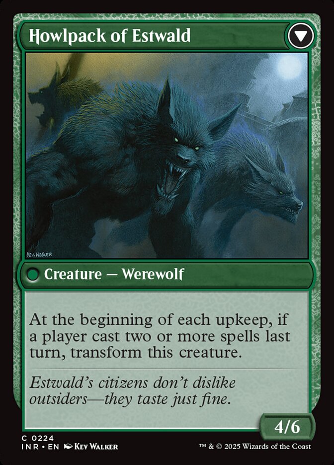 Howlpack of Estwald - carta Magic The Gathering