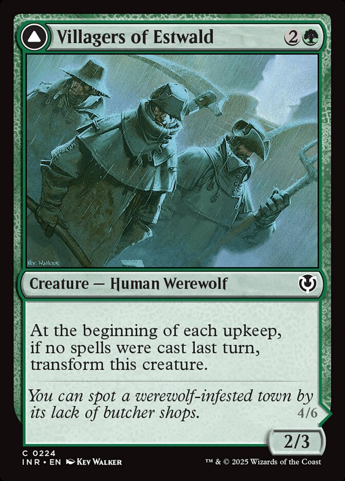 Villagers of Estwald - carta Magic The Gathering