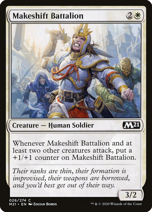 Makeshift Battalion - carta Magic The Gathering