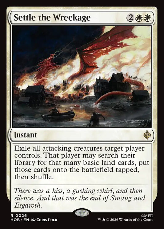 Settle the Wreckage - carta Magic The Gathering