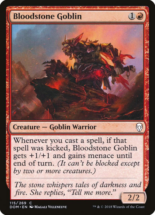 Bloodstone Goblin - carta Magic The Gathering
