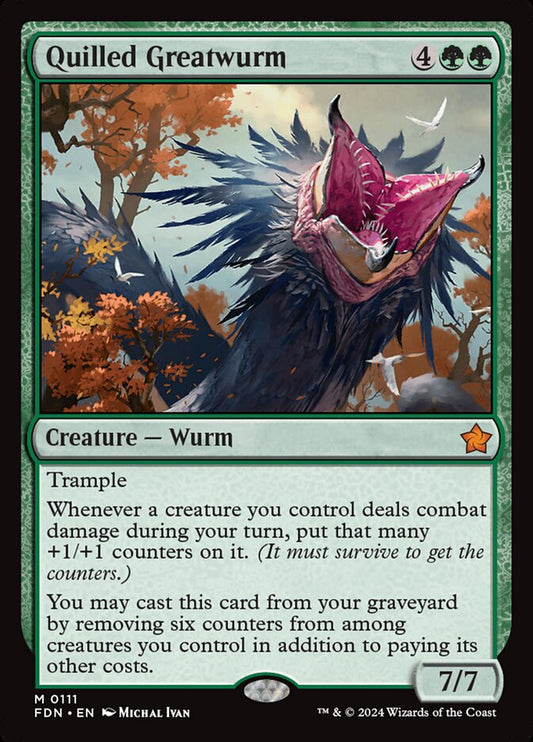 Quilled Greatwurm - FDN-111-NF-STD
