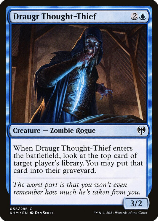 Draugr Thought-Thief - carta Magic The Gathering