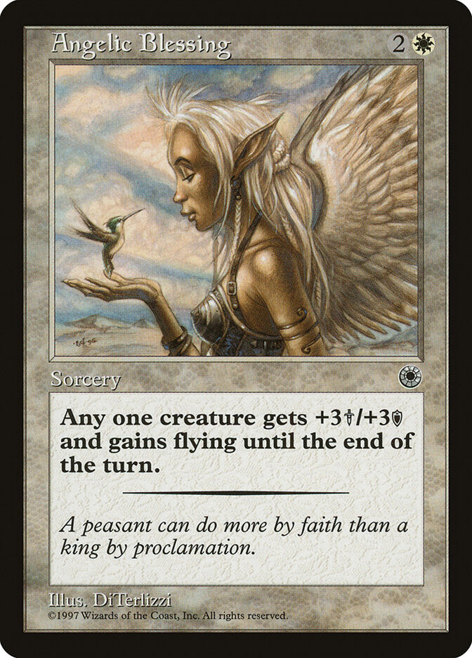 Angelic Blessing - carta Magic The Gathering