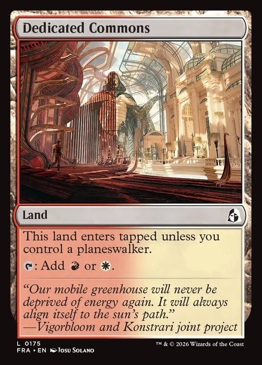 Dedicated Commons - carta Magic The Gathering