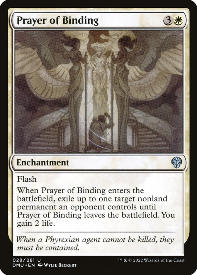 Prayer of Binding - carta Magic The Gathering