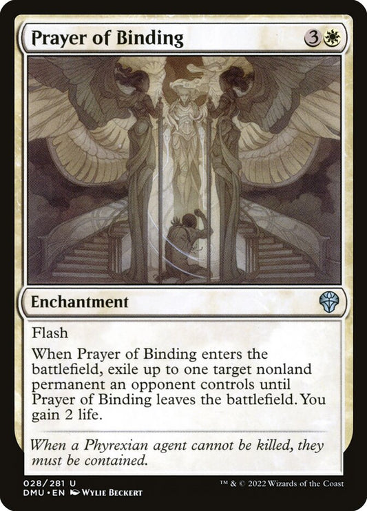 Prayer of Binding - carta Magic The Gathering
