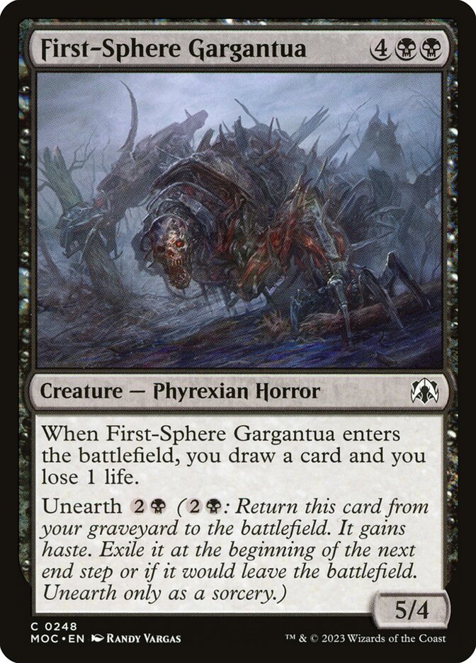 First-Sphere Gargantua - carta Magic The Gathering