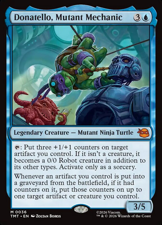Donatello, Mutant Mechanic - TMT-036-NF-LDG-UNI