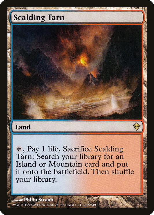 Scalding Tarn - carta Magic The Gathering