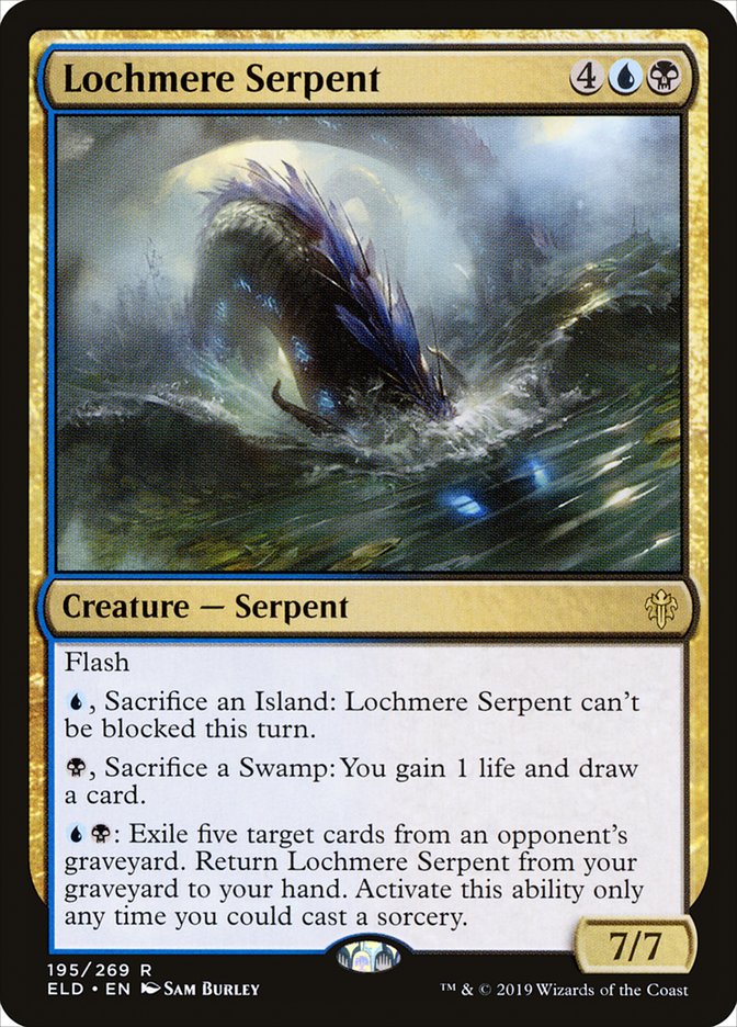 Lochmere Serpent - carta Magic The Gathering