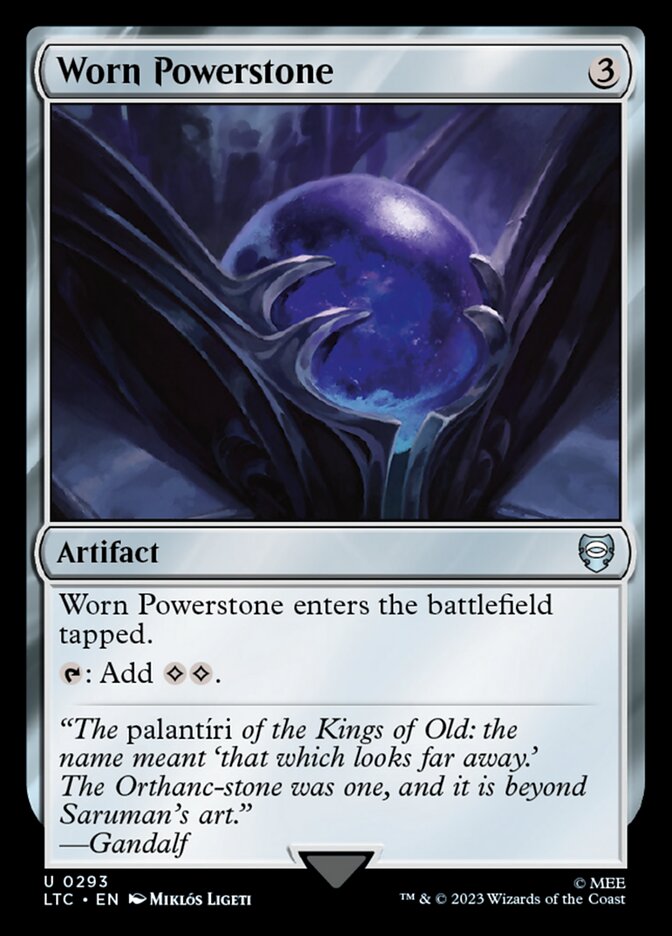 Worn Powerstone - carta Magic The Gathering