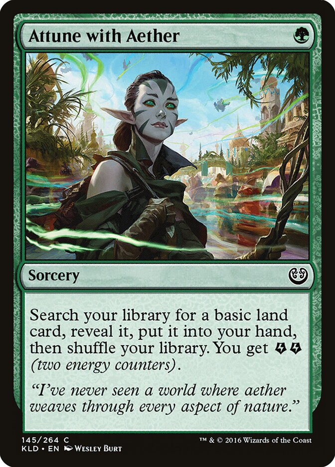Attune with Aether - carta Magic The Gathering