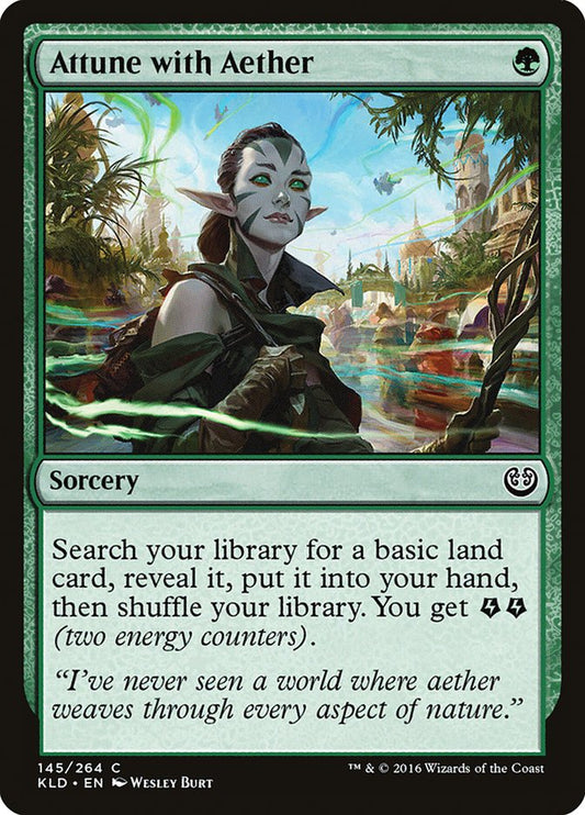 Attune with Aether - carta Magic The Gathering