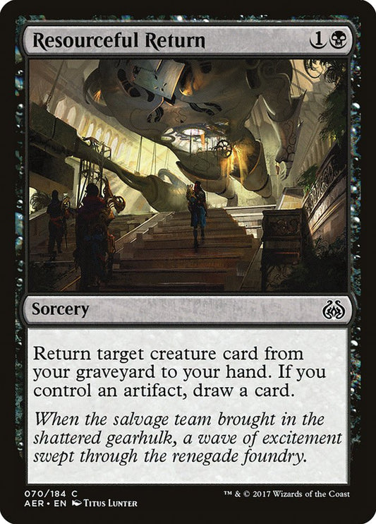 Resourceful Return - AER-070-NF-STD