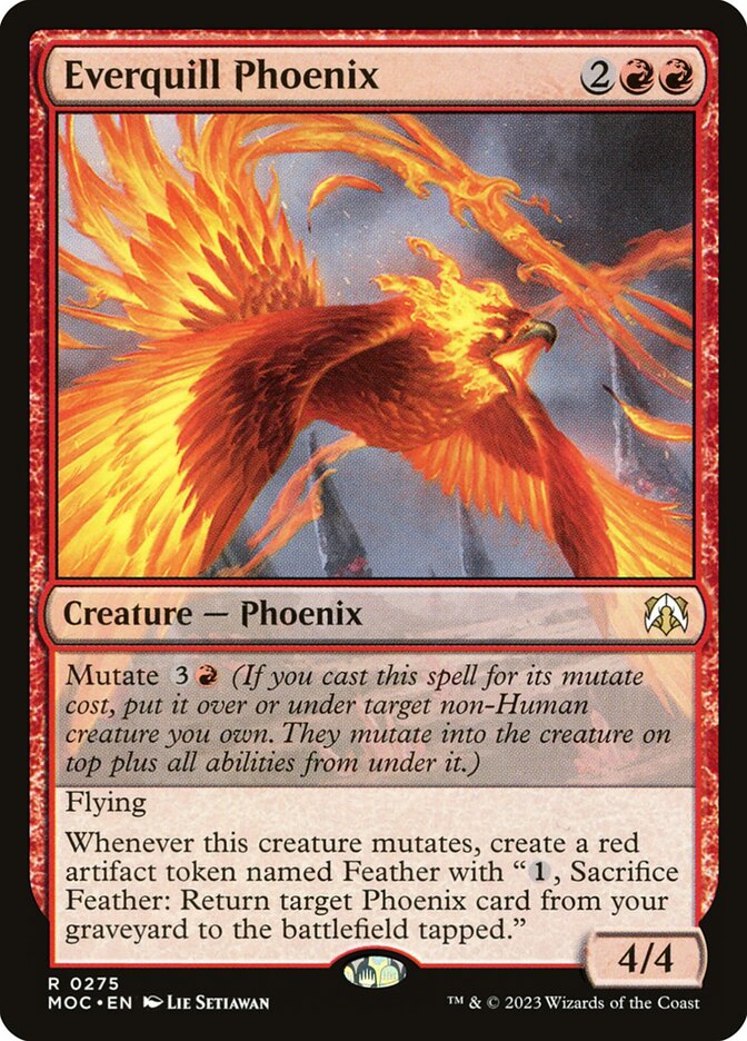 Everquill Phoenix - carta Magic The Gathering