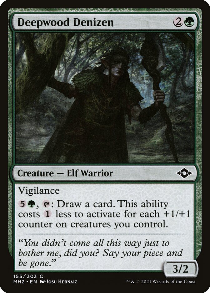 Deepwood Denizen - carta Magic The Gathering