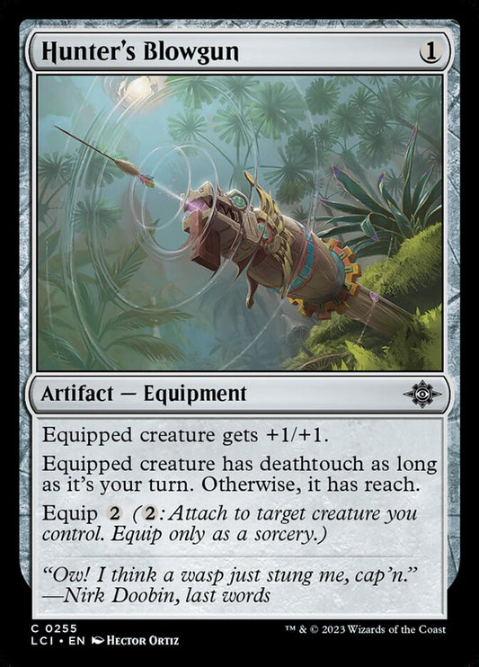 Hunter's Blowgun - carta Magic The Gathering