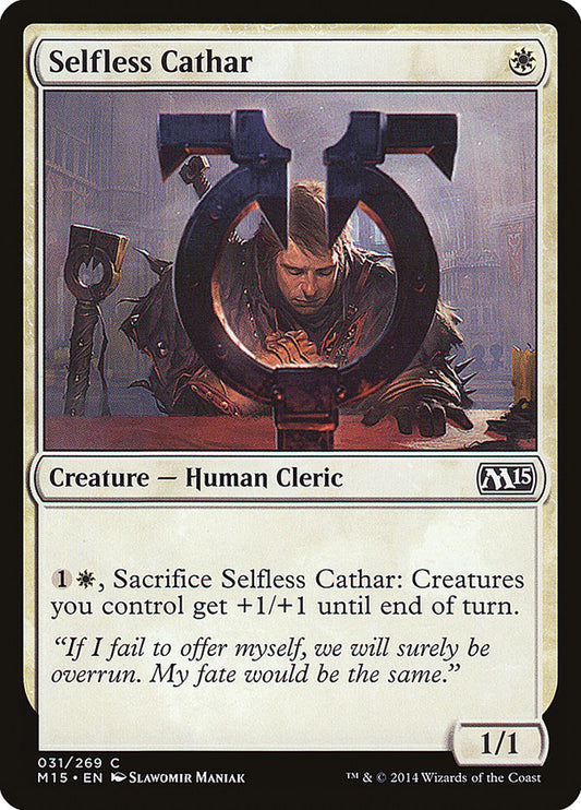 Selfless Cathar - M15-031-NF-STD