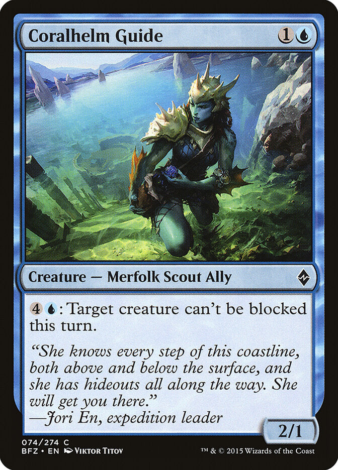 Coralhelm Guide - carta Magic The Gathering