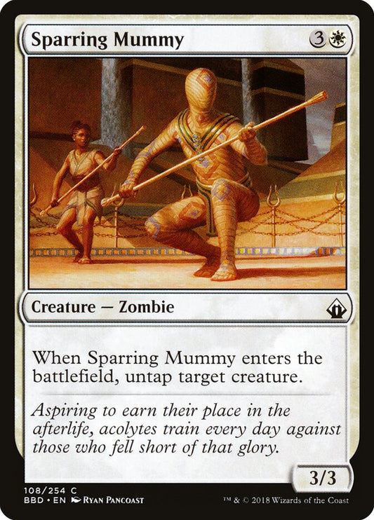 Sparring Mummy - carta Magic The Gathering