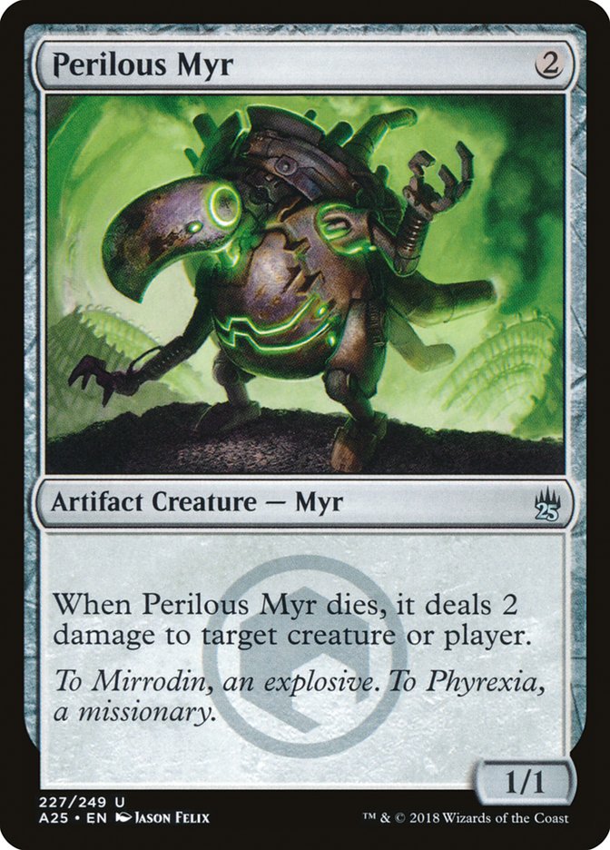 Perilous Myr - carta Magic The Gathering