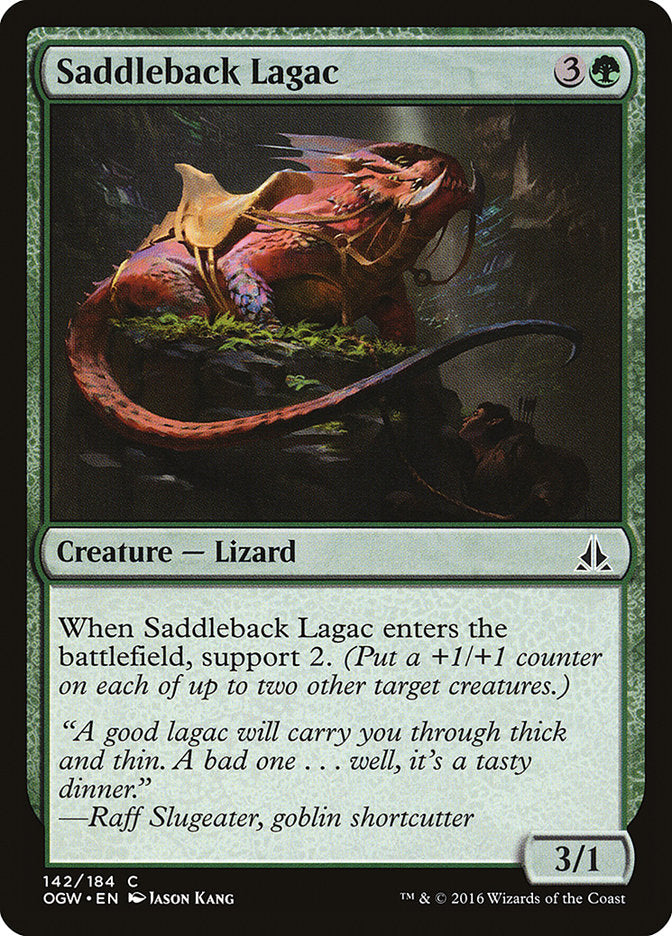 Saddleback Lagac - carta Magic The Gathering