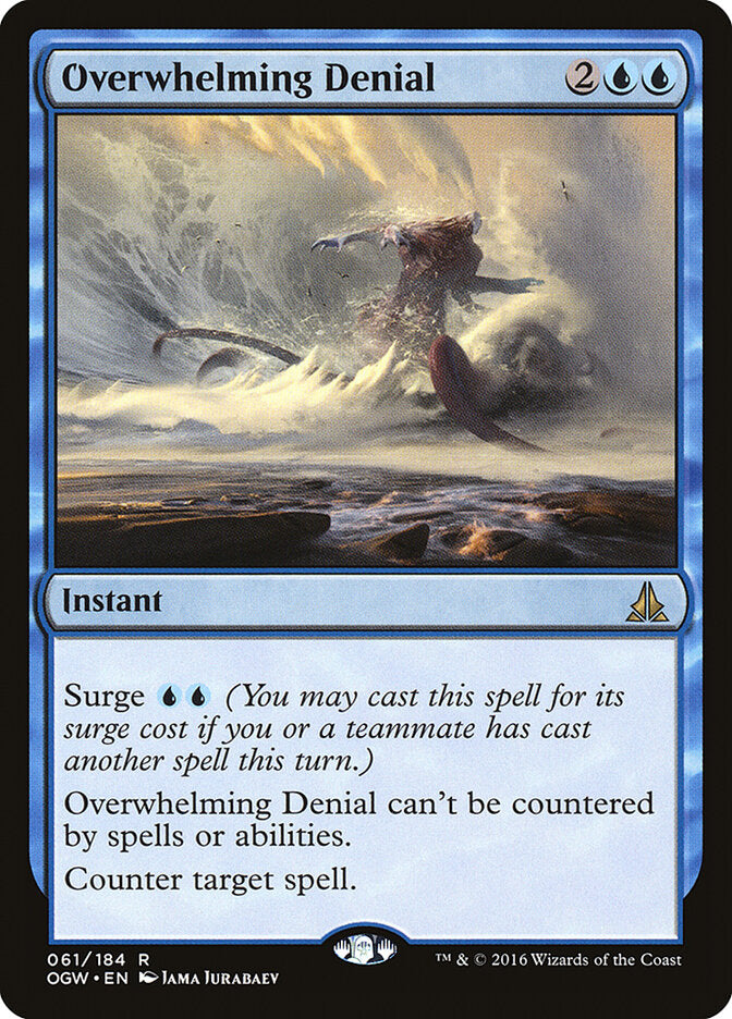Overwhelming Denial - carta Magic The Gathering