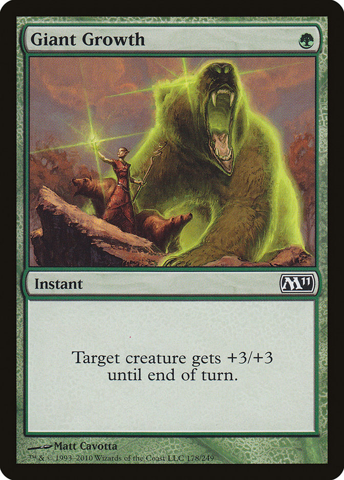Giant Growth - carta Magic The Gathering