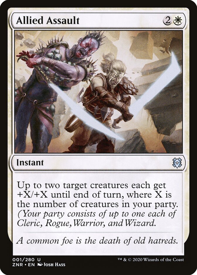 Allied Assault - carta Magic The Gathering
