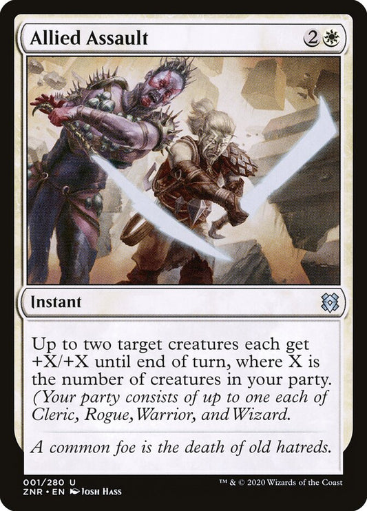 Allied Assault - carta Magic The Gathering