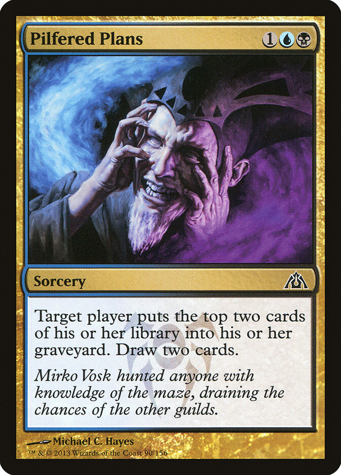 Pilfered Plans - carta Magic The Gathering
