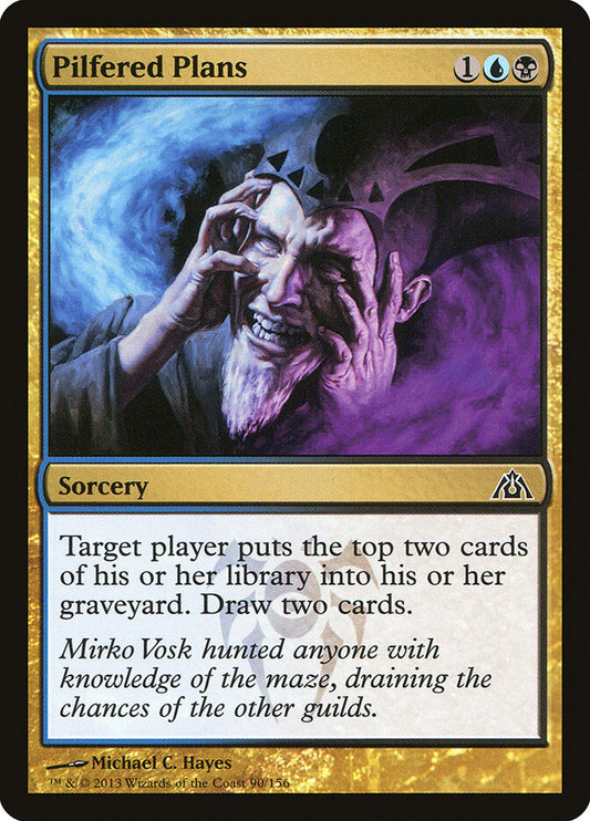 Pilfered Plans - carta Magic The Gathering