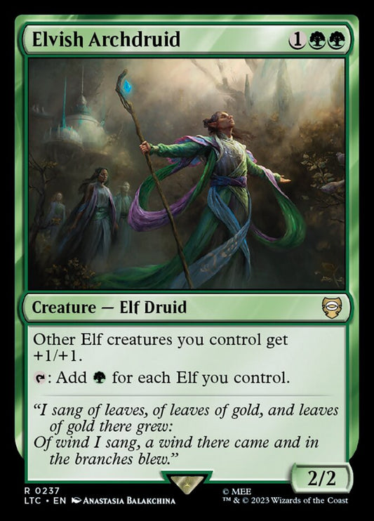 Elvish Archdruid - LTC-237-NF-UNI