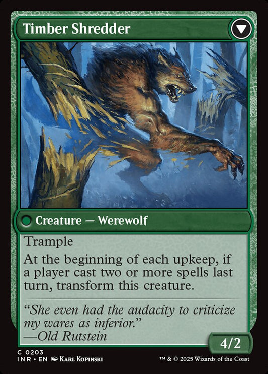 Timber Shredder - carta Magic The Gathering